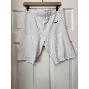 Size XL Mens Nike Vapor Untouchable Shorts Tights Football White CW3972-100 NEW